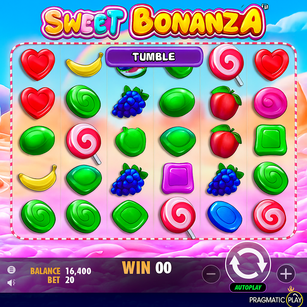 BetSixty - Sweet Bonanza Slot Game - Pragmatic Play