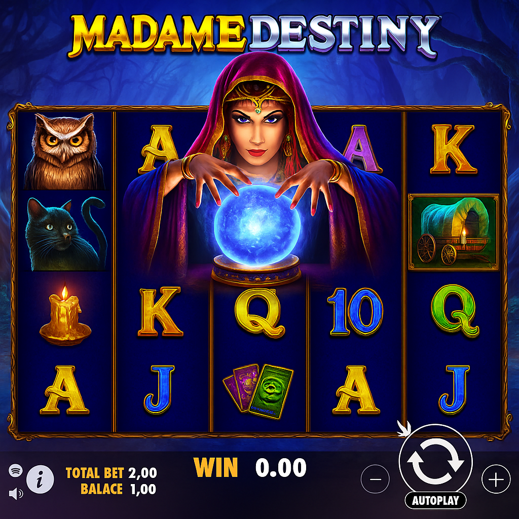 BetSixty - Madame Destiny Slot Game - Pragmatic Play